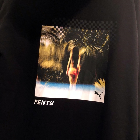 Puma X Fenty | Graphic Hoodie Sweatshirt - Picture 5 of 8
